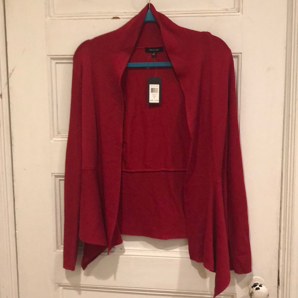 NWT Red Cardigan
